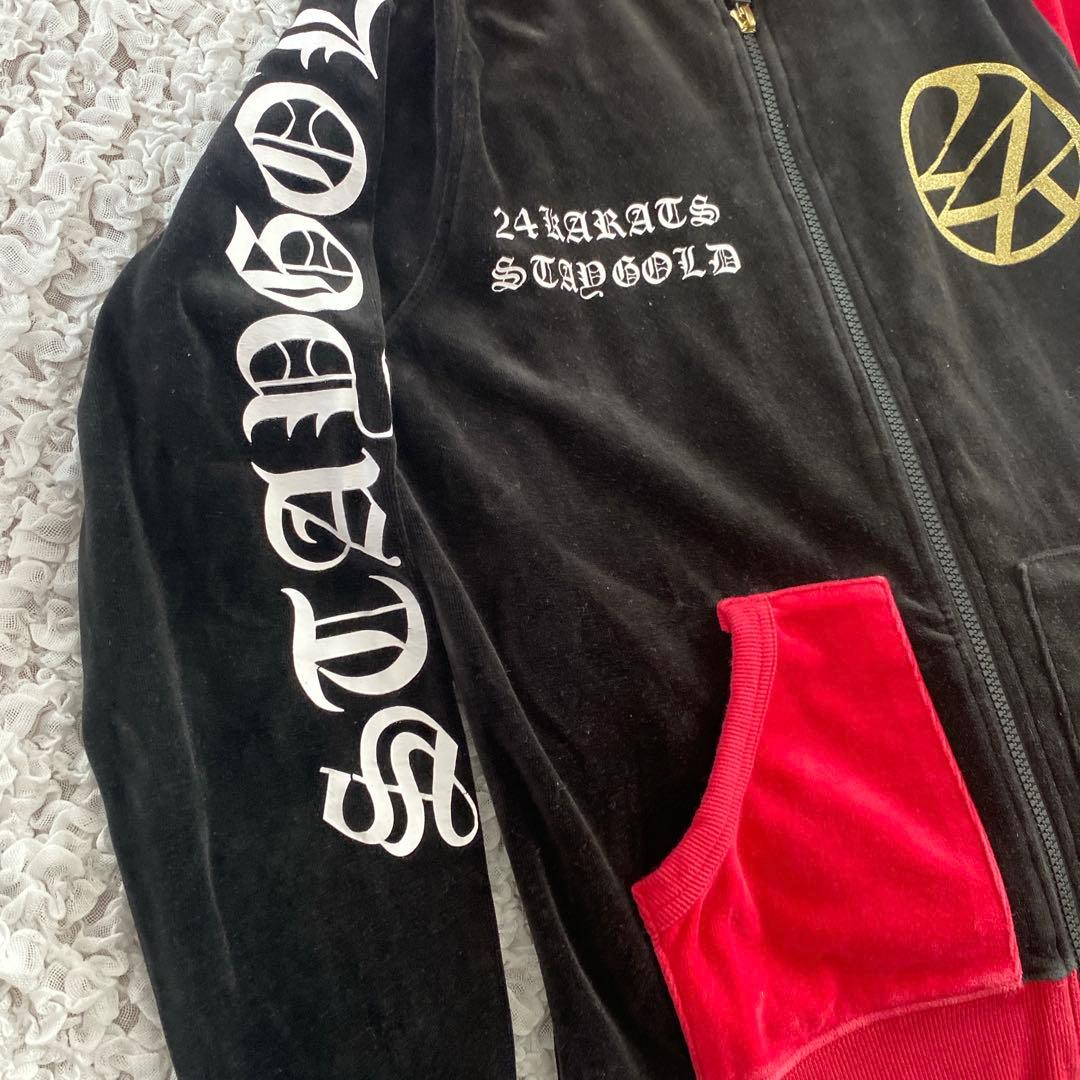 24karats 初期モデル ベロア ジャージ セットアップ 150 EXILE