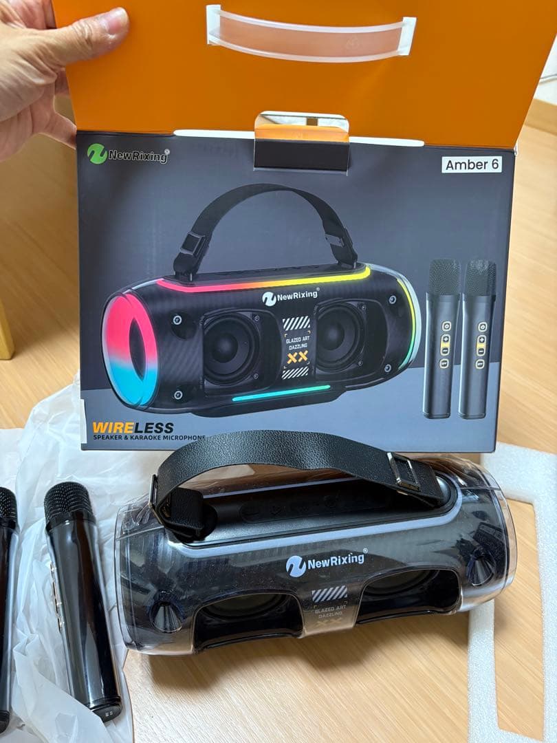 NewRixing Amber 6 ワイヤレススピーカー