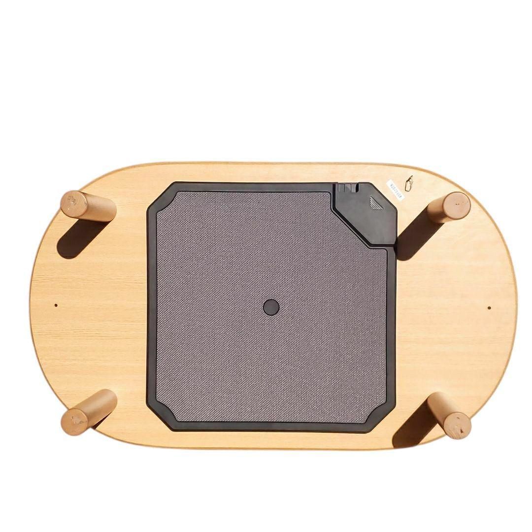 無印良品 こたつ タモ材 楕円 幅120cm