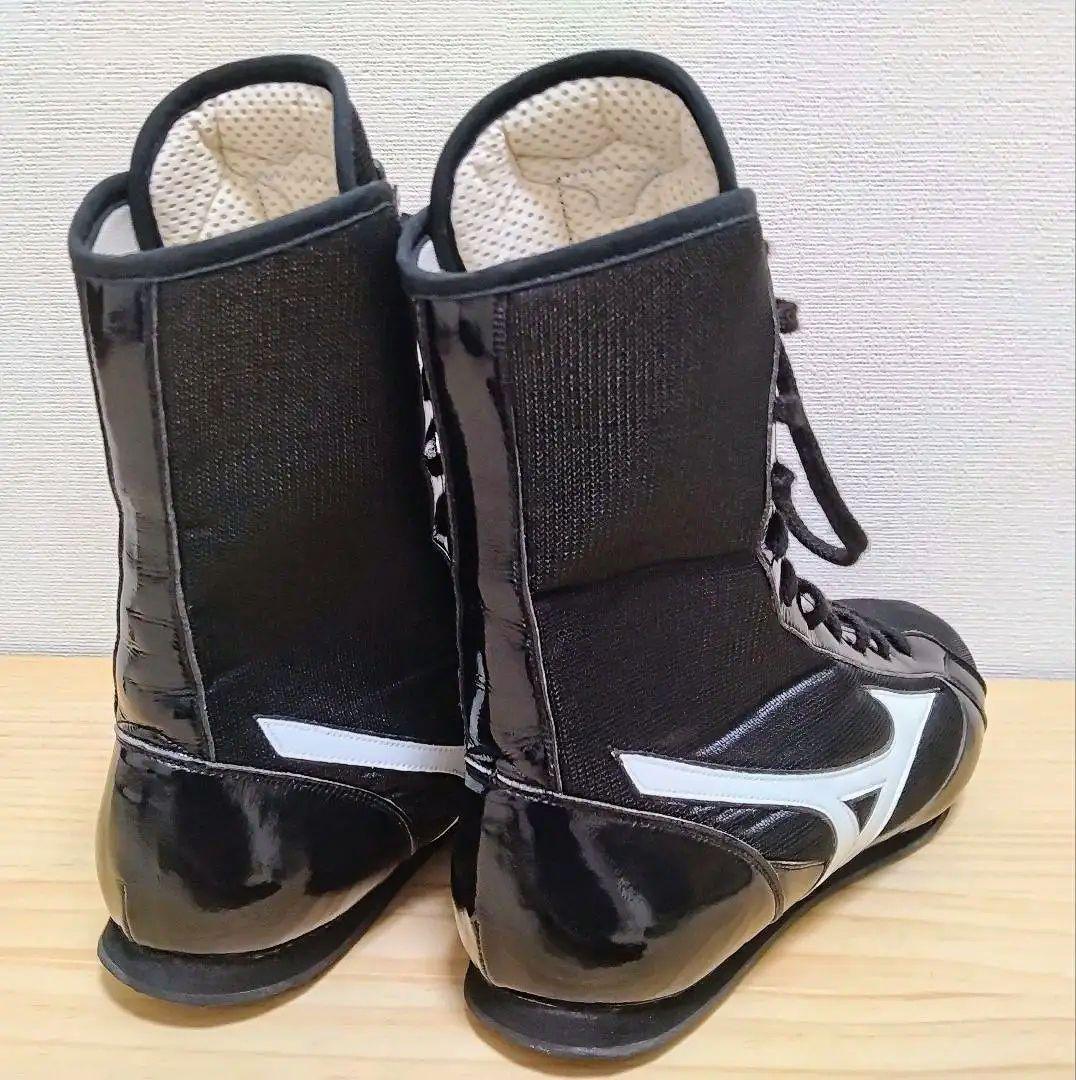 ミズノ ボクシングシューズ 黒 26.5cm