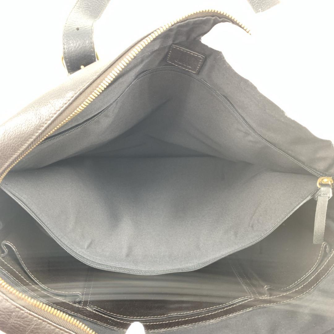 ダンヒル ENDEAVOUR エンデバー ビジネスバッグ ブリーフケース 焦茶