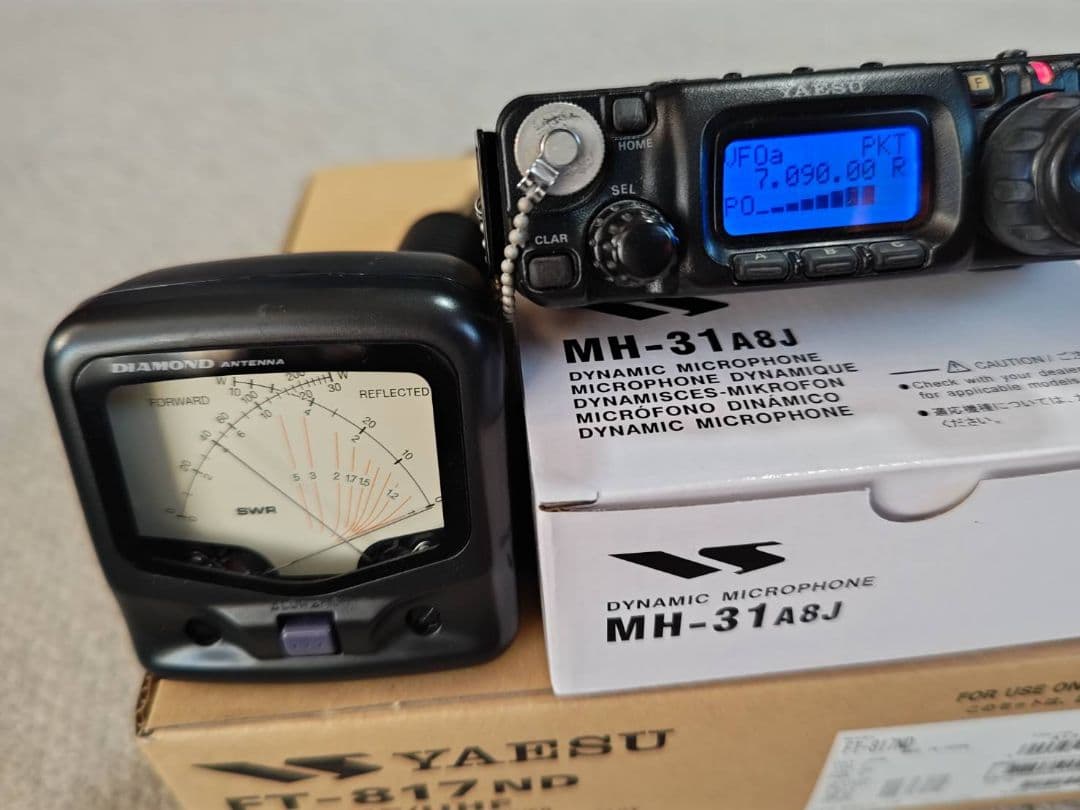 YAESU FT-817ND オールモードトランシーバー