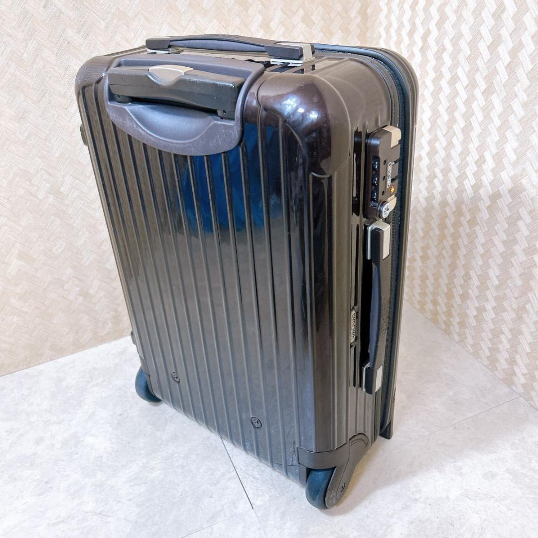 リモワ　サルサデラックス　キャリーケース　３３L　機内持ち込み可能　ブラウン