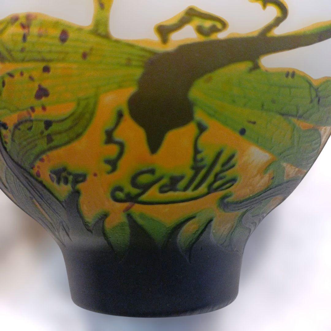 エミール・ガレ　tipガレ　茶碗　ボンボニエール　トンボ