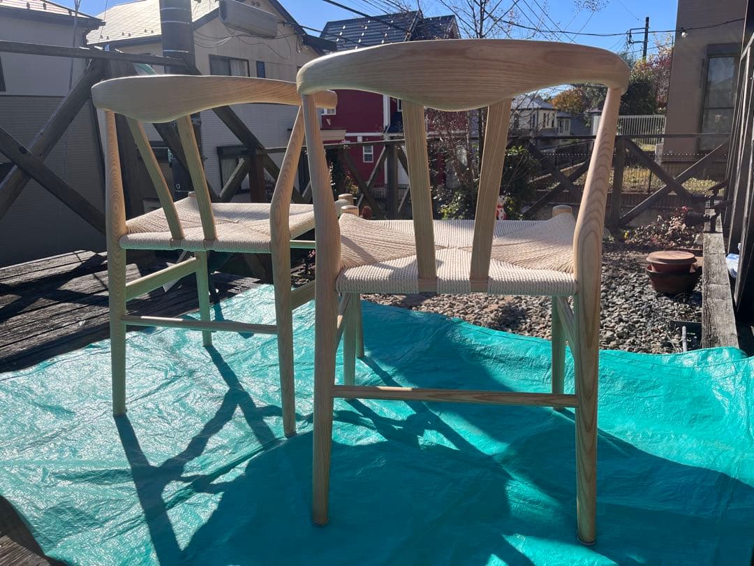 ノリガスキコンクリカグTokyo リボーンチェア　椅子 2脚セット