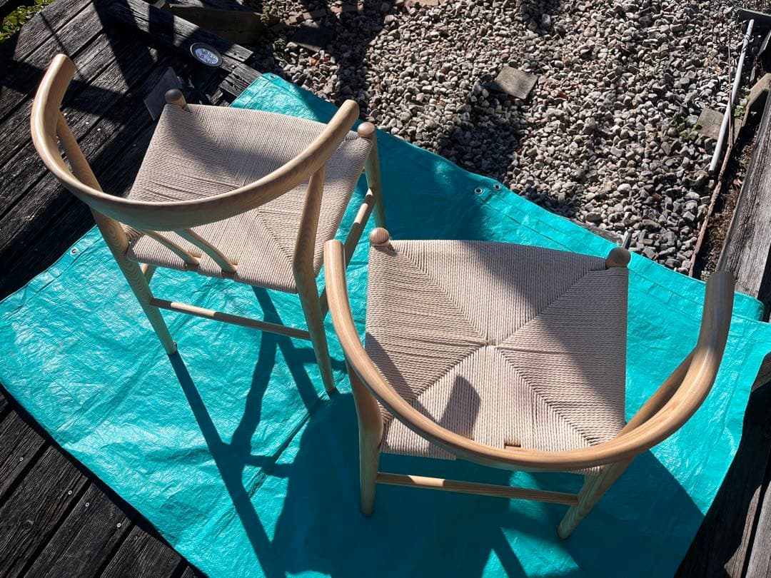 ノリガスキコンクリカグTokyo リボーンチェア　椅子 2脚セット