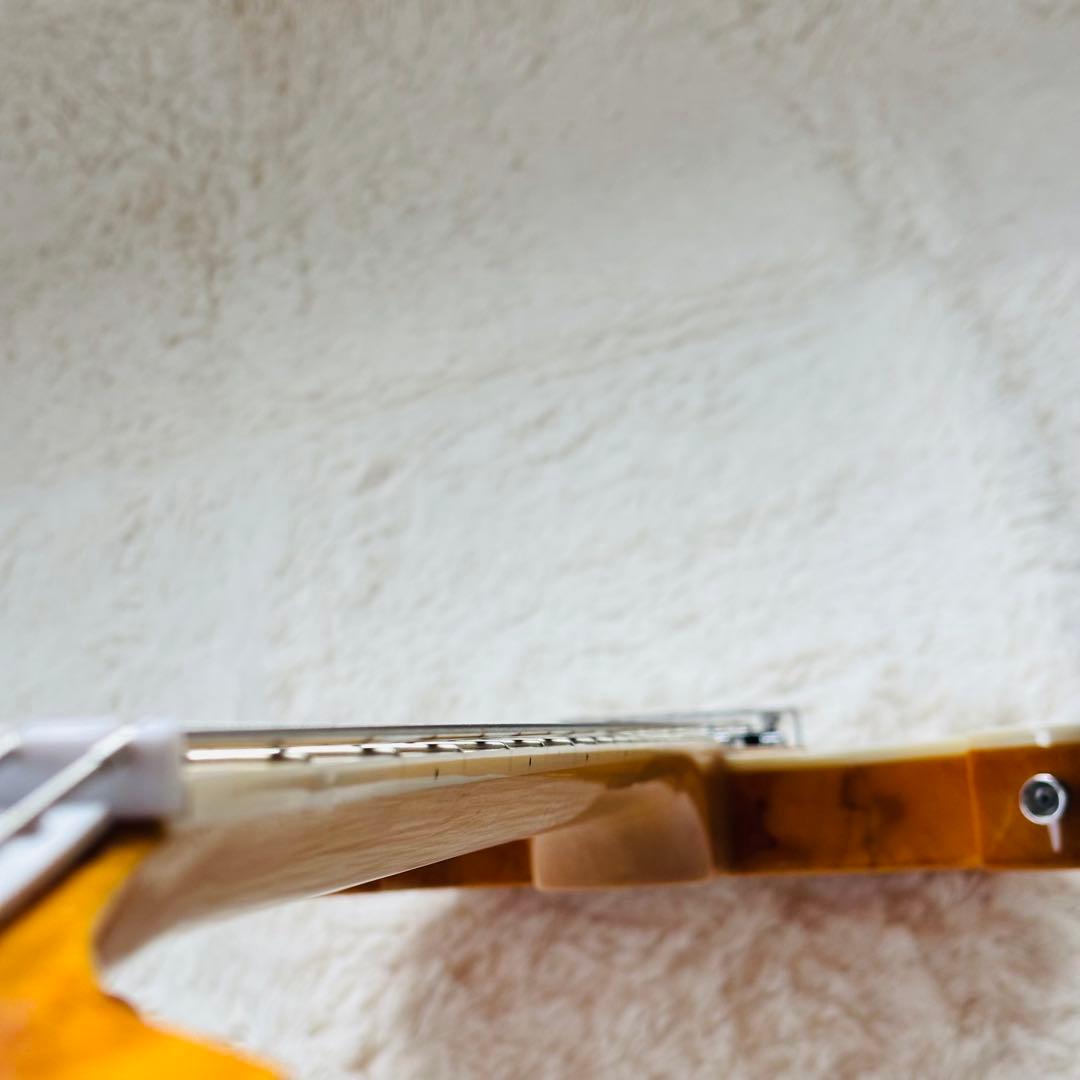 美品 リッケンバッカー 4001タイプ ベース ポプラ 虎杢 美杢 天然杢