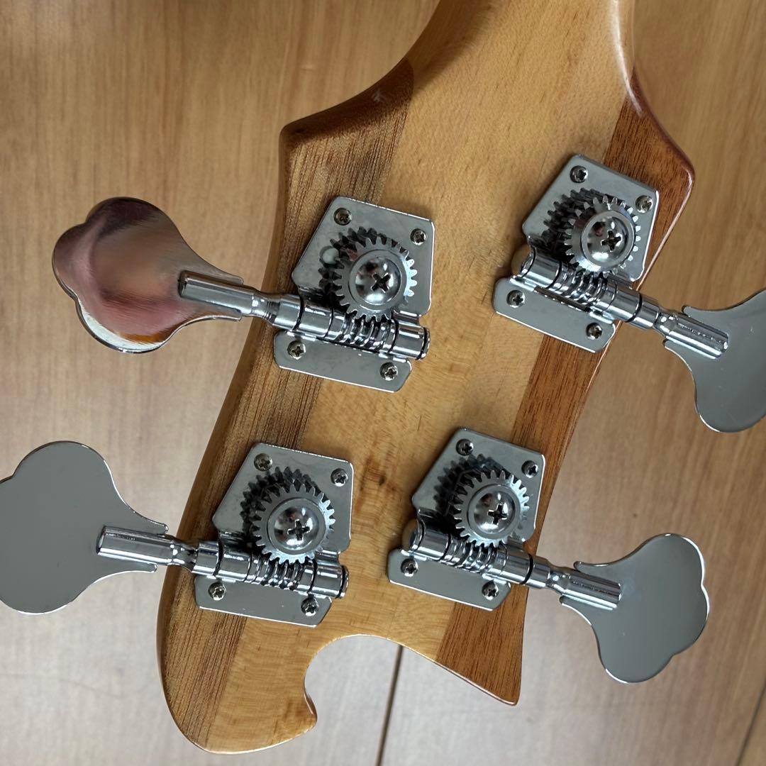 美品 リッケンバッカー 4001タイプ ベース ポプラ 虎杢 美杢 天然杢