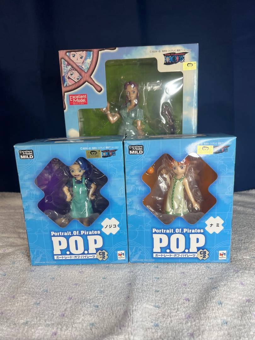 ワンピース　フィギュア　pop ベルメール　ナミ　ノジコ