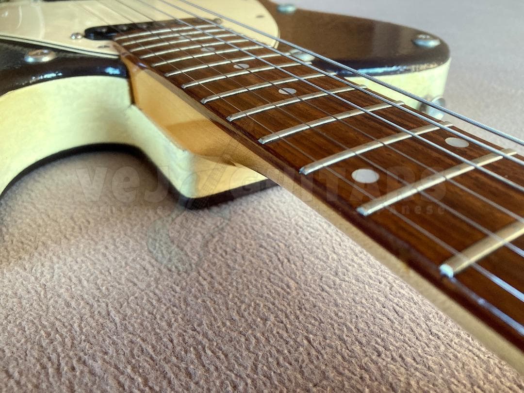 LINDERT LOCOMOTIVE T ブラウンクリーム 1990年代 ギター