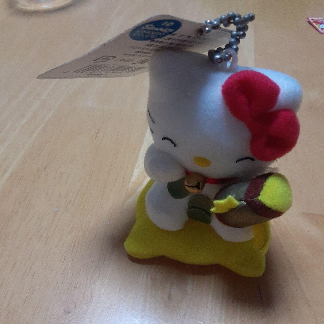 Sanrio キティちゃん 招き猫キーホルダー マスコット
