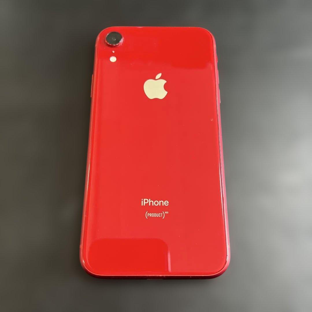 Apple iPhone XR レッド 本体 64GB バッテリー残量83%