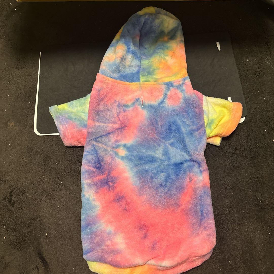 ペット 冬用服 防寒着 犬 猫 パーカー 帽子付き