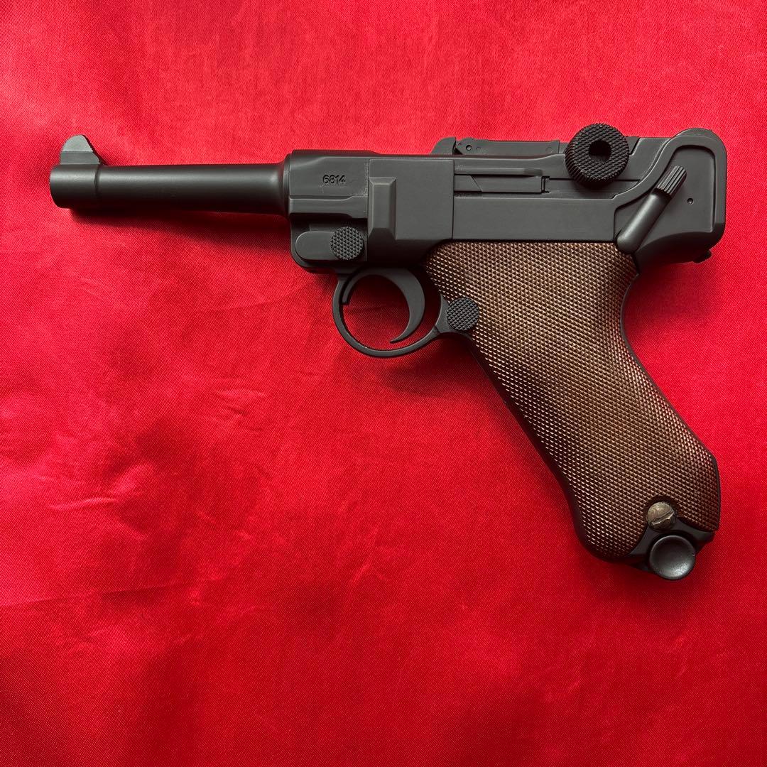 東京マルイ　ルガーP08 キャロムショット塗装　エアガン