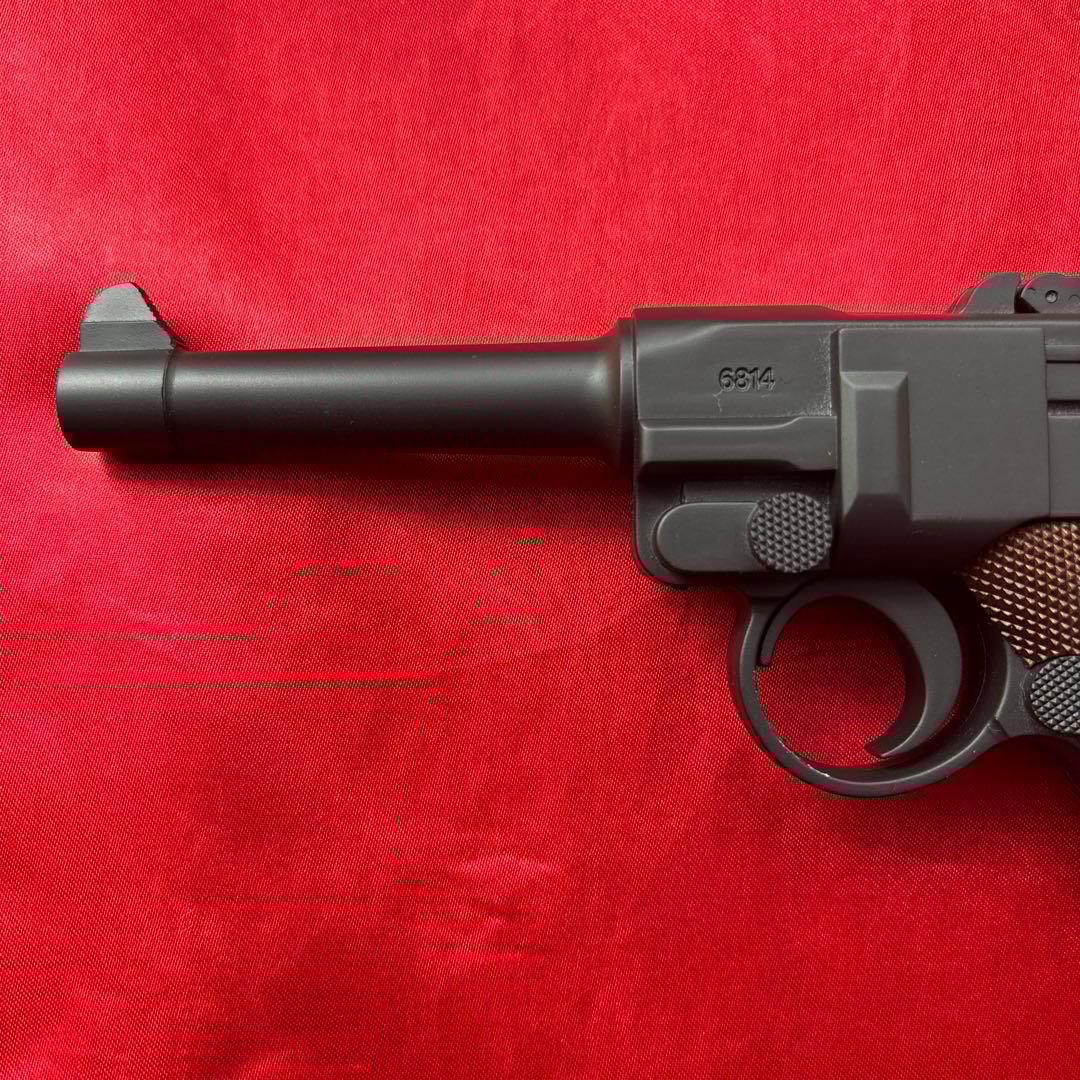 東京マルイ　ルガーP08 キャロムショット塗装　エアガン