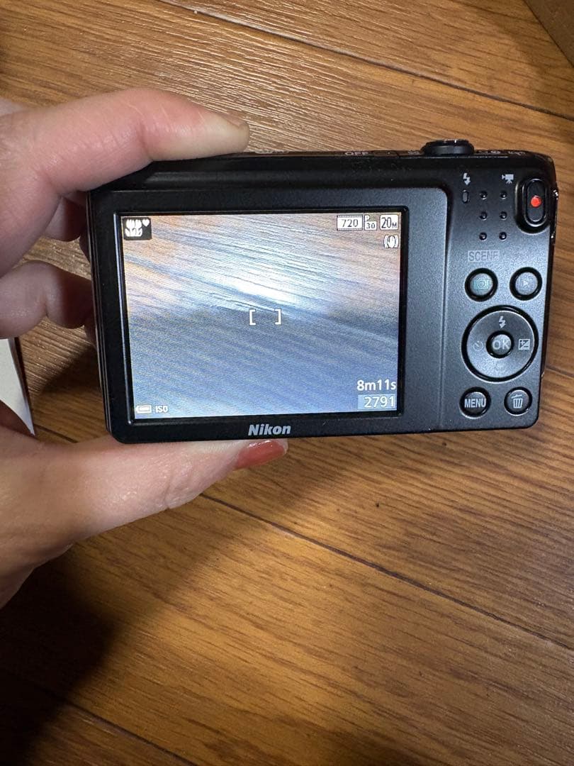 動作OK Nikon COOLPIX S3700 本体と付属品