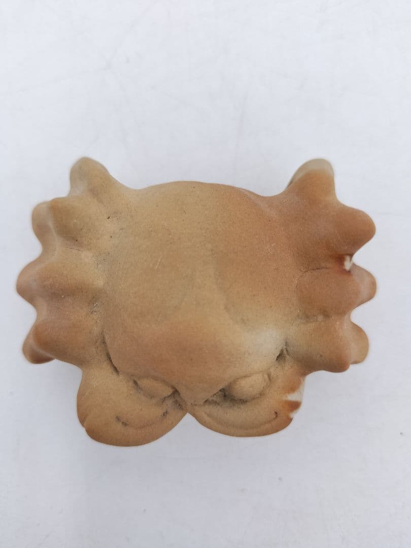 c154【新品・未使用】蓋置 緋﨔 カニ 今岡三四郎 木箱 茶道具