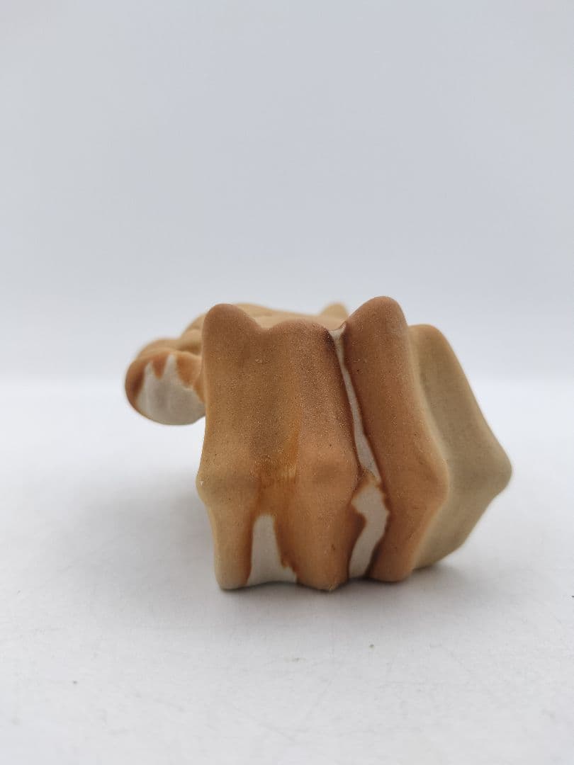 c154【新品・未使用】蓋置 緋﨔 カニ 今岡三四郎 木箱 茶道具