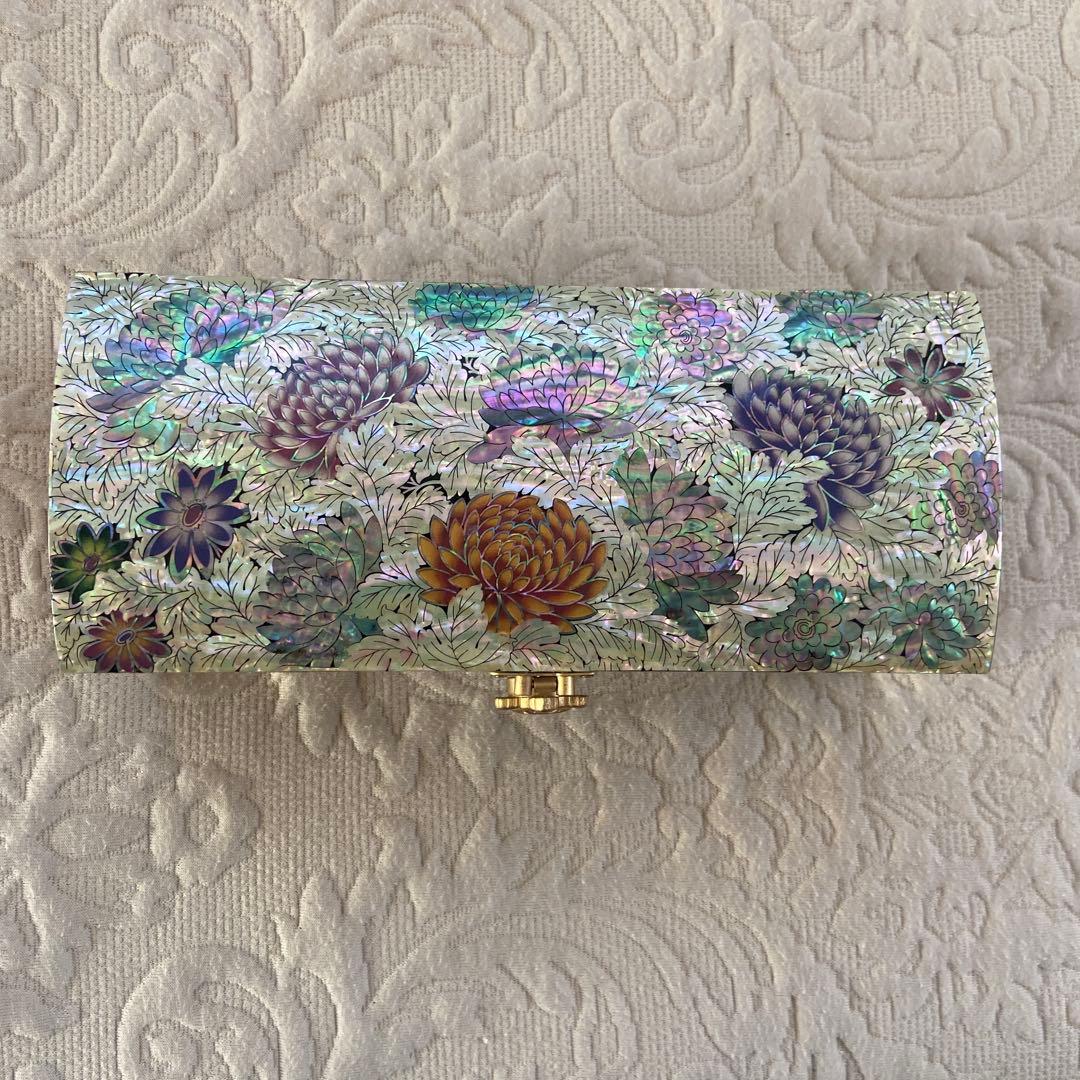 韓国 螺鈿細工 宝石箱 ジュエリーボックス