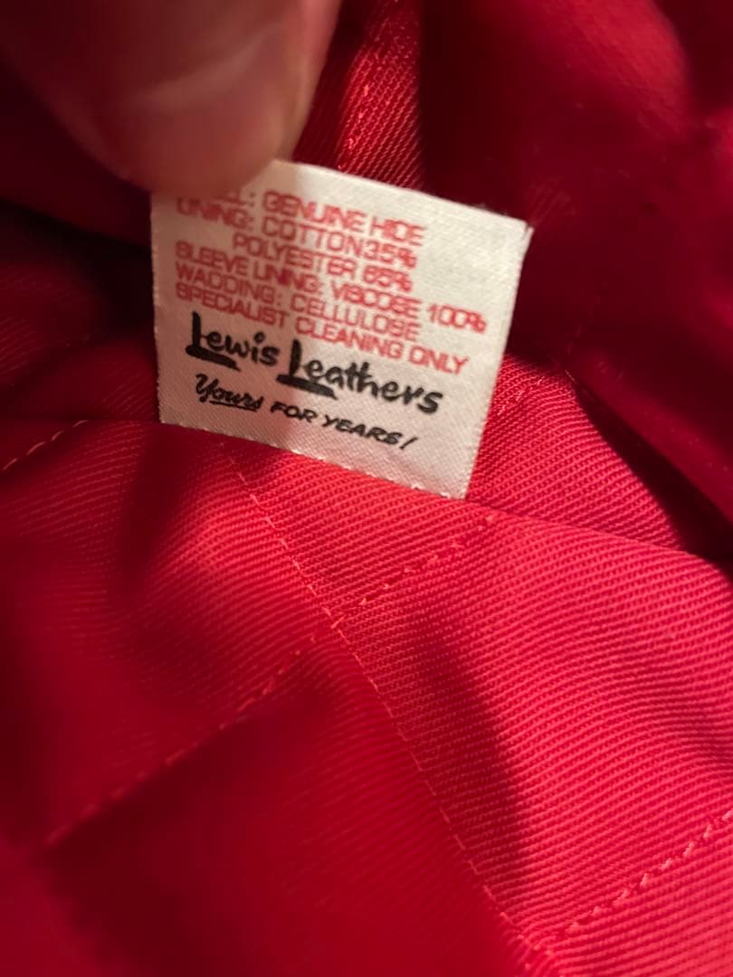 ルイスレザー　ライトニング　402T タイト　36 Lewis Leathers