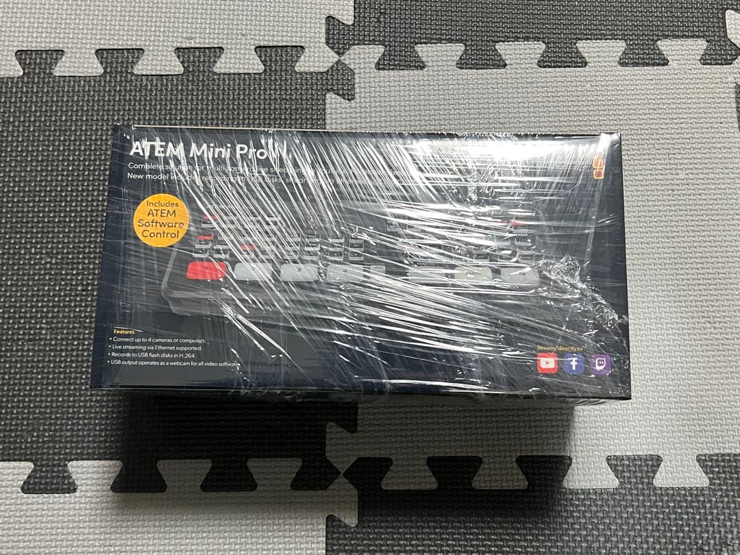 未使用 Blackmagic design ATEM mini Pro