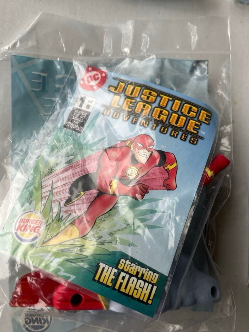 バーガーキング　米国　キッズミール　2003年　ジャスティスリーグ　全8個セット
