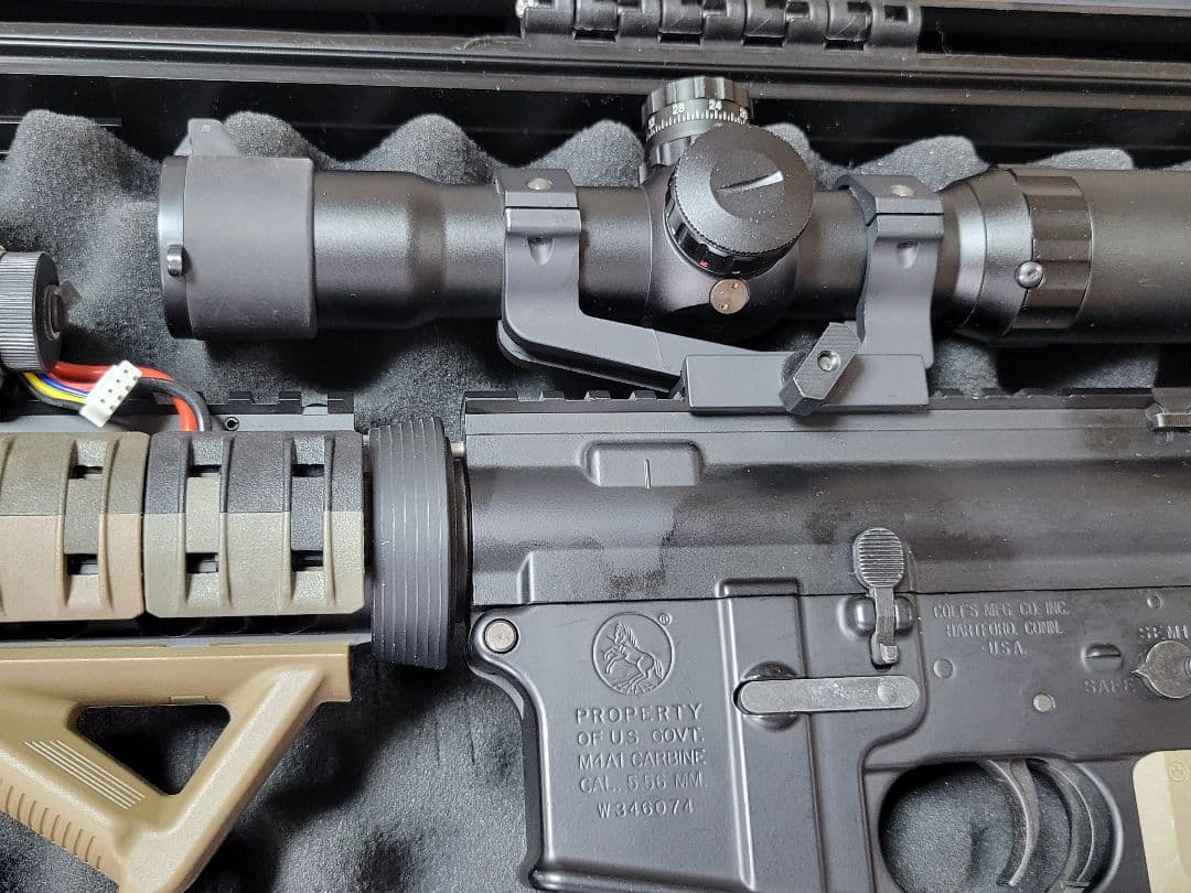 東京マルイ 次世代電動ガン SOPMOD M4 カスタム ハードケース付