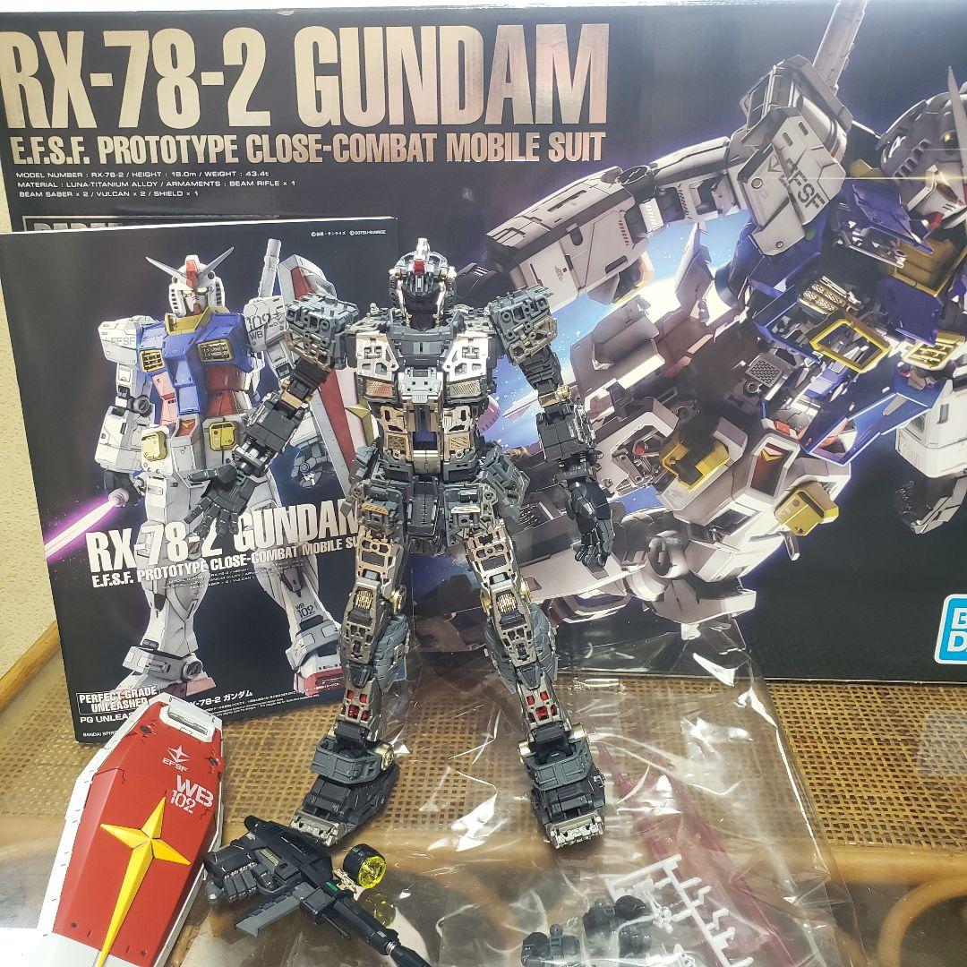 完成品 PG ガンダム UNLEASHED アンリーシュド RX-78 バンダイ