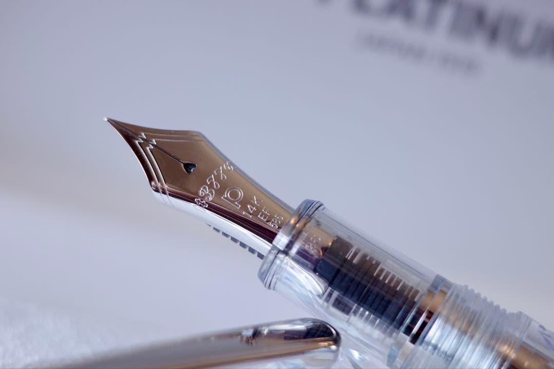 PLATINUM 万年筆　富士旬景　第3作目　六花　ろっか　EF（極細）