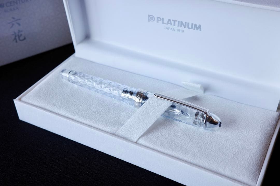 PLATINUM 万年筆　富士旬景　第3作目　六花　ろっか　EF（極細）