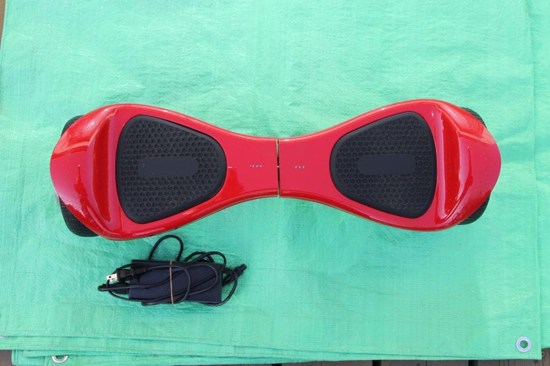 電動セルフバランススクーター　立ち乗り　二輪車　レッド　中古（波品）