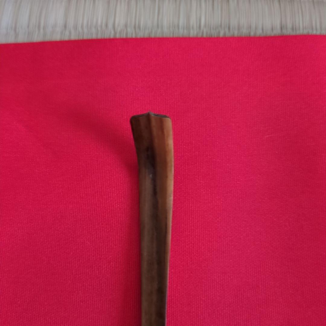 A 360 　　 淡々斎自作茶杓　銘「峰の松風」　　正玄下削り