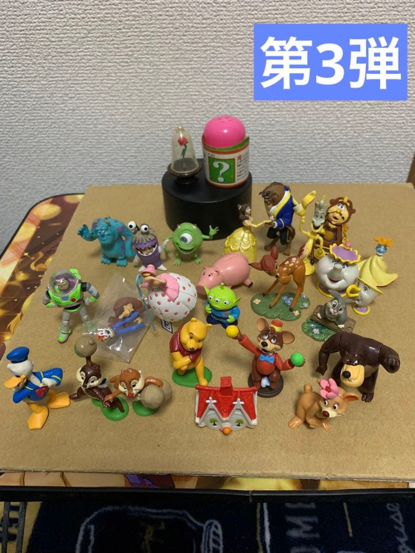 チョコエッグ　チョコパーティ　ディズニー　1〜7弾　計176体コンプ品　＋α