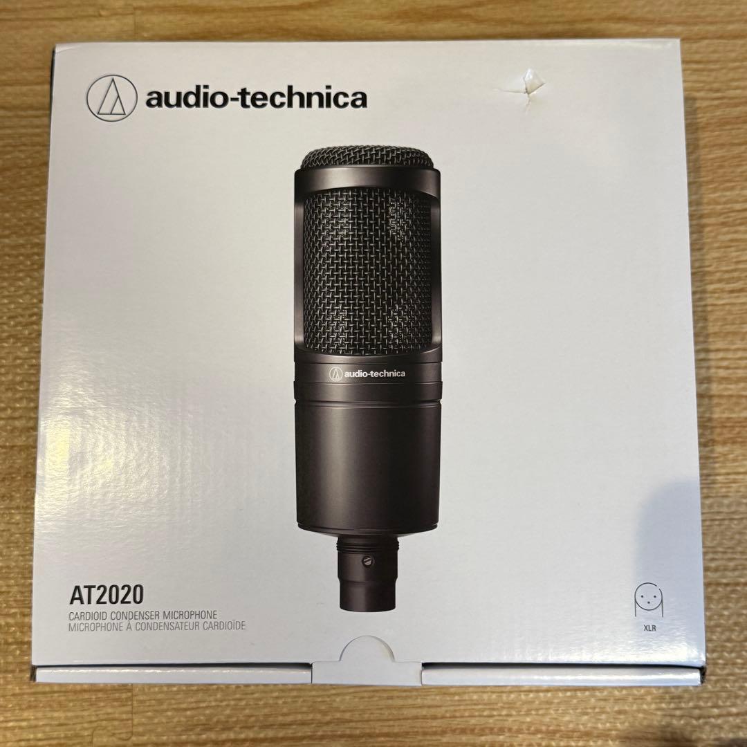 audio-technica AT2020 コンデンサーマイク 【新品・未使用】