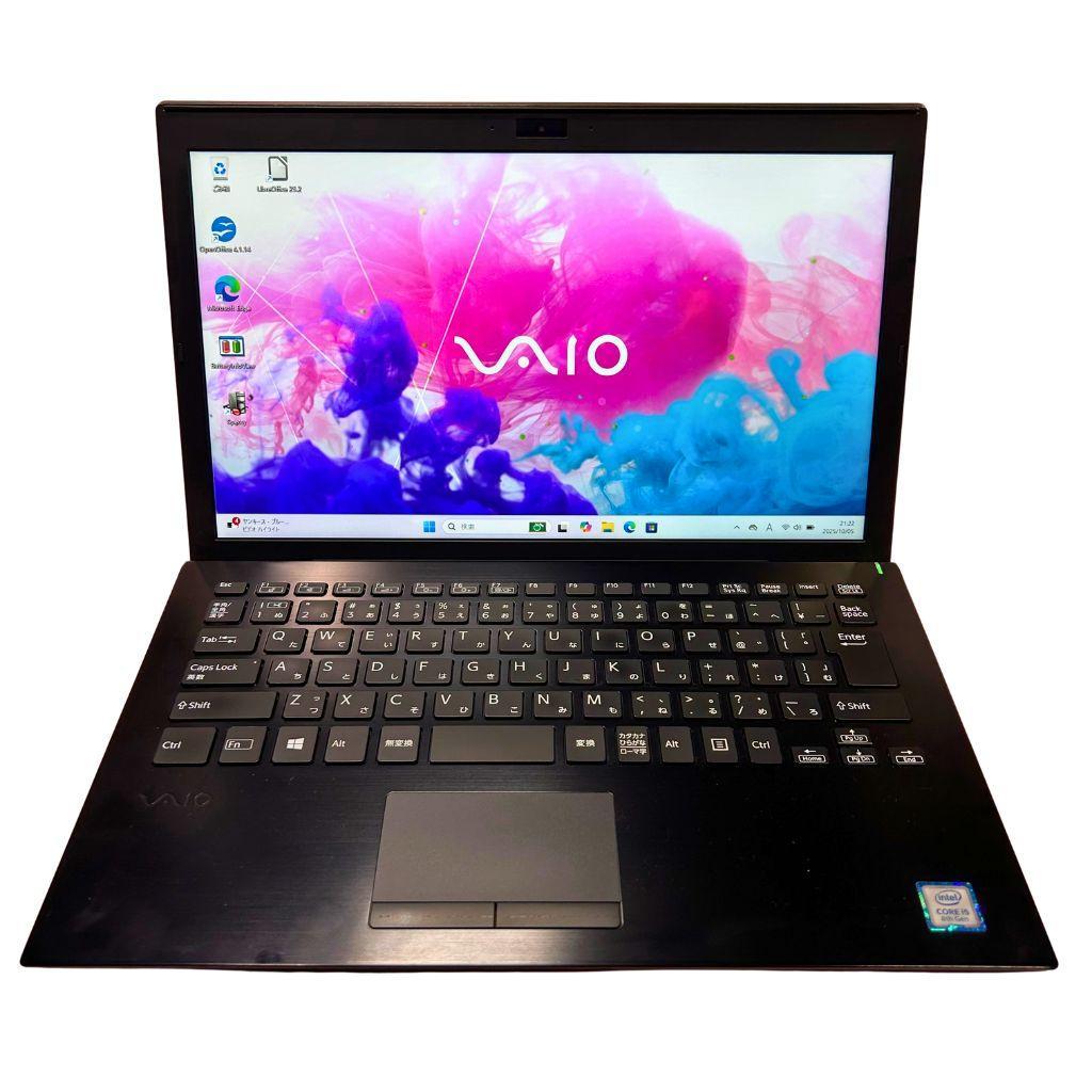 ✨VAIO✨オシャレで軽い！すぐ使えるノートPC✨第8世代 i5SSD256GB