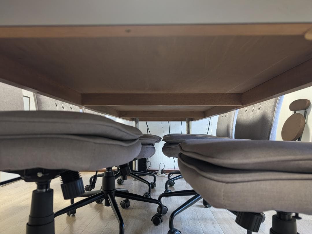 6人掛けテーブル / 会議用テーブル / ダイニングテーブル / デスク