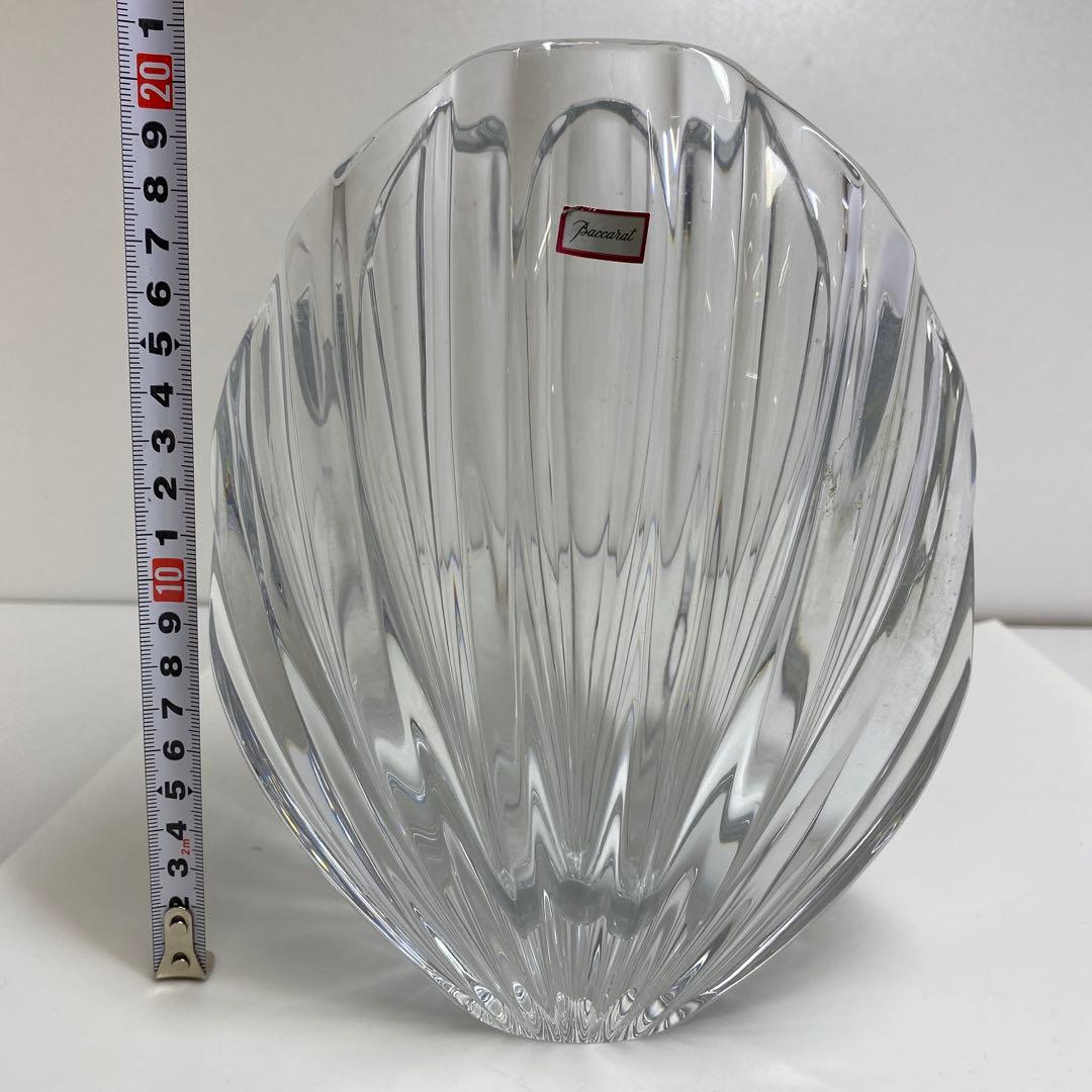 バカラ リゴット シェル フラワーベース 各1点 東岩7-0920 トヒコ