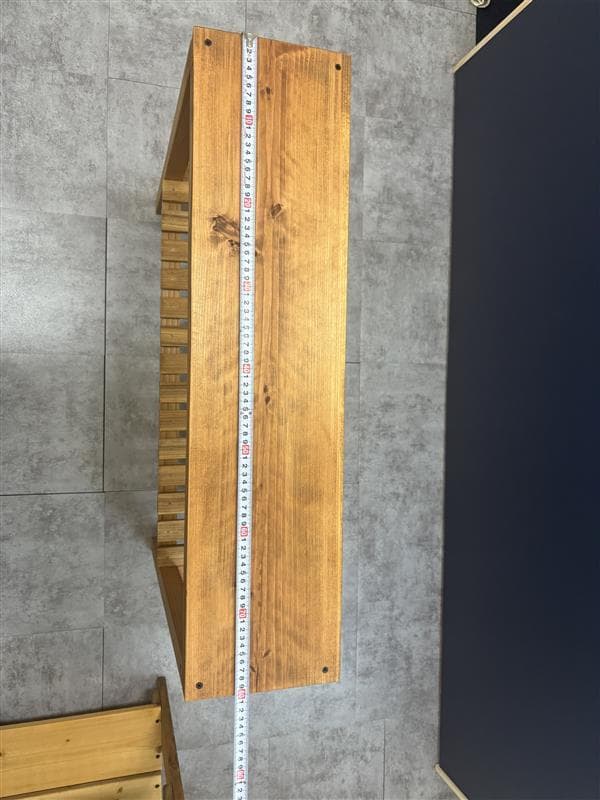 <未来工房 国産杉>　ビッグサイズのwoodラック woodシェルフ