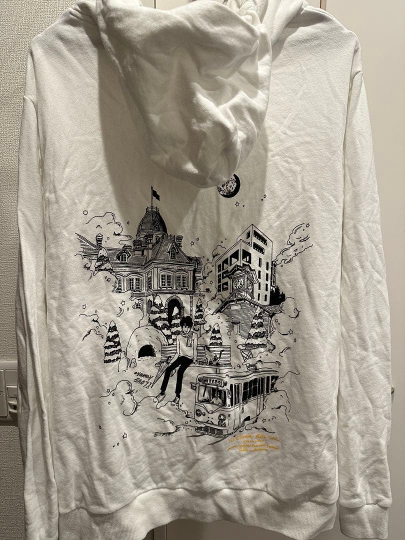 大泉洋さん　リサイタル　子猫パーカ　白