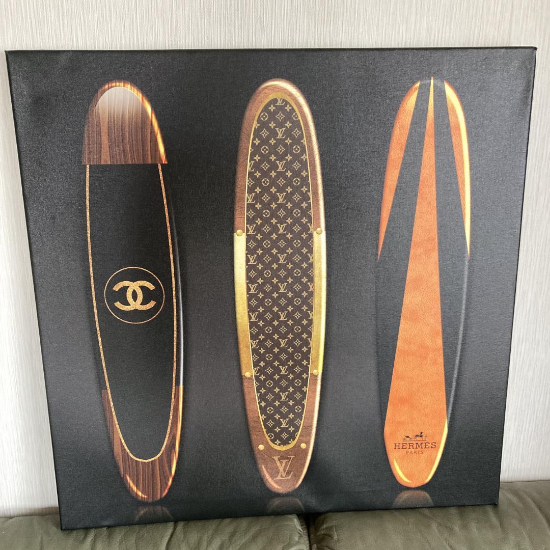 大型 ブランド アート★ヴィトン シャネル エルメス 壁掛けウォールアート 絵画