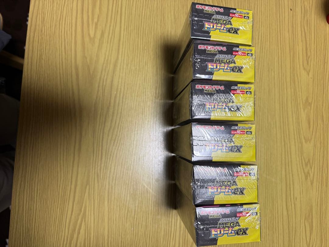 ポケモンカードゲーム ハイクラスパック MEGAドリームex BOX未開封6個