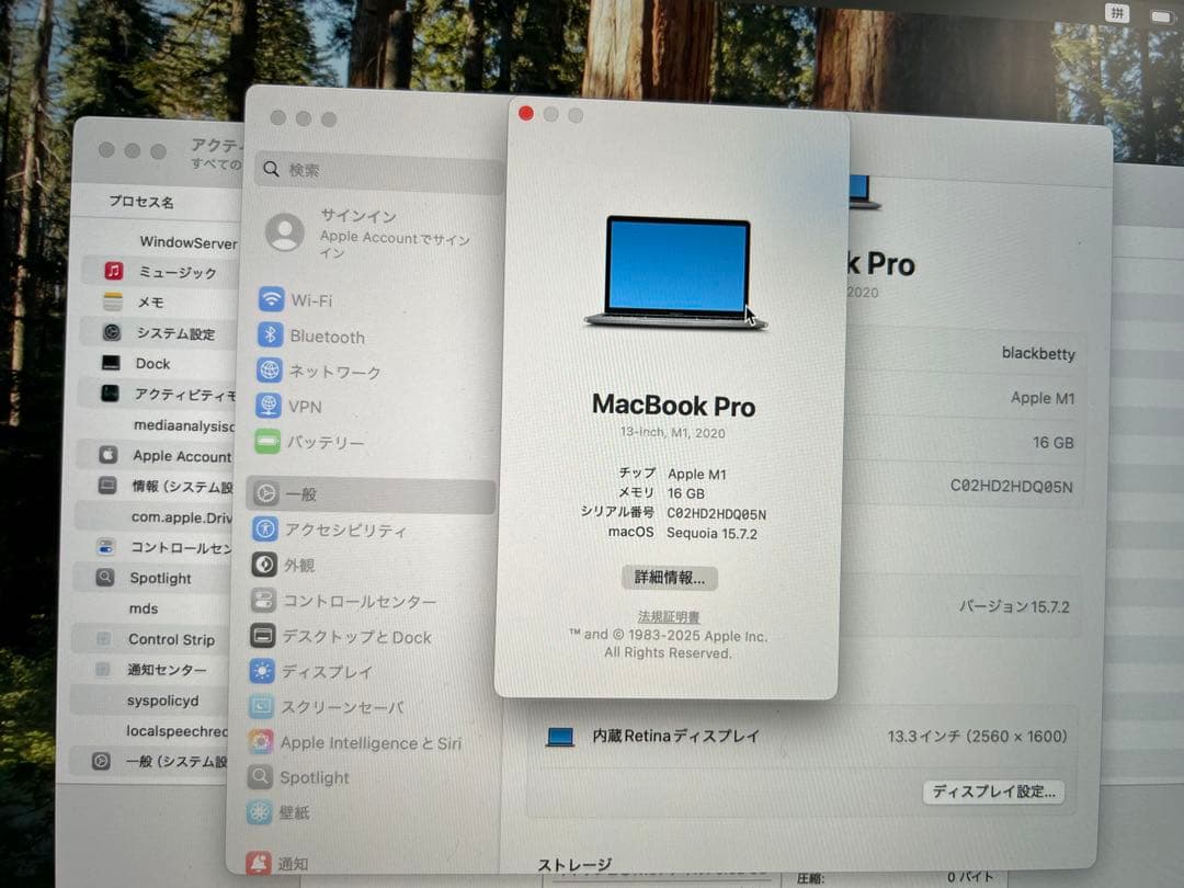 MacBook Pro (Apple M1) 13.3インチ