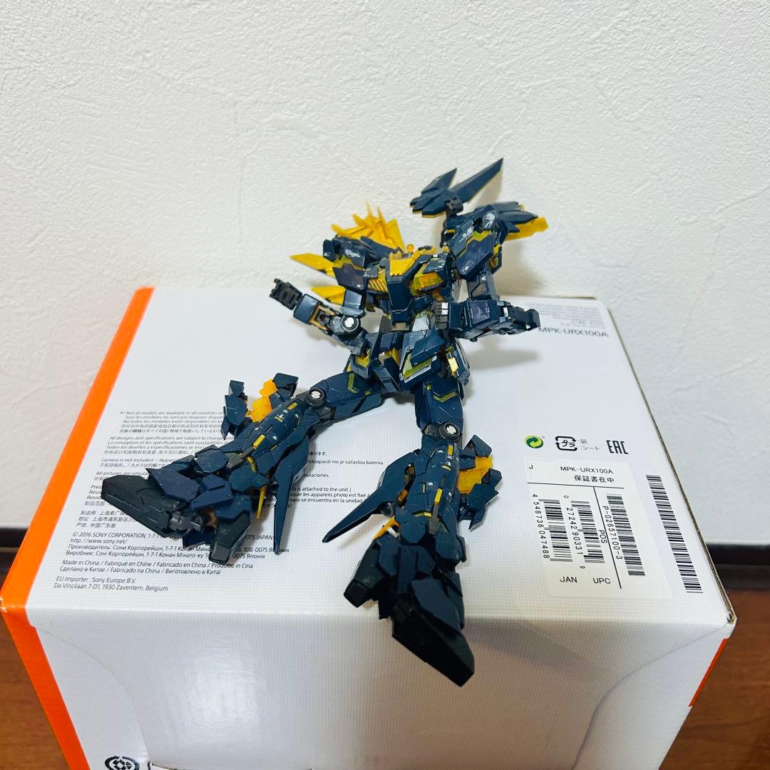 完成品　ガンプラセット 10体 スタンド付き