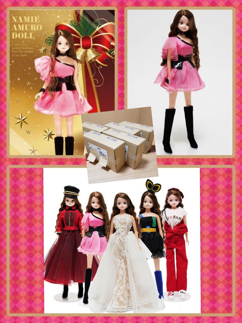 安室奈美恵　ドール　5体セット