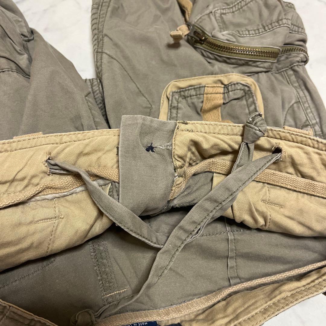 Ralph Lauren マルチポケット カーゴパンツ パラシュートパンツ