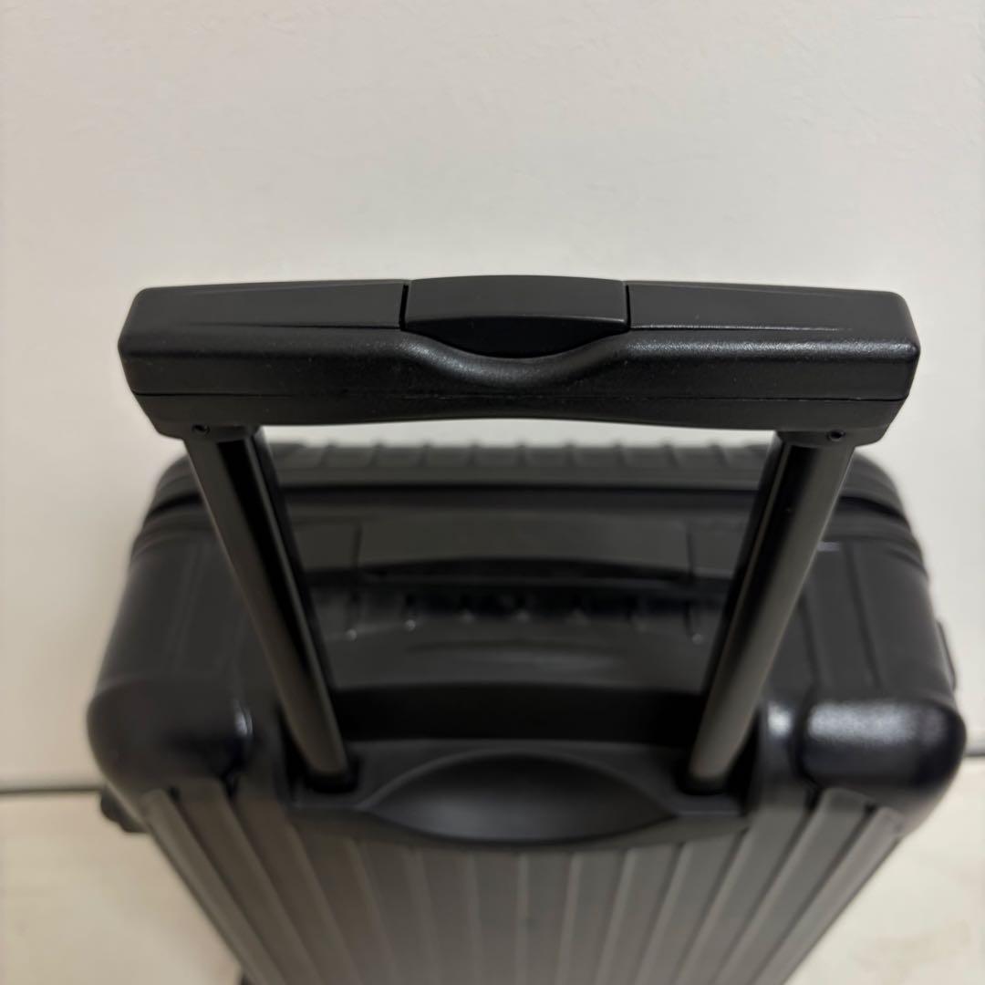 【美品】RIMOWA キャリーケース サルサ トロリー 35L 機内持ち込み　黒