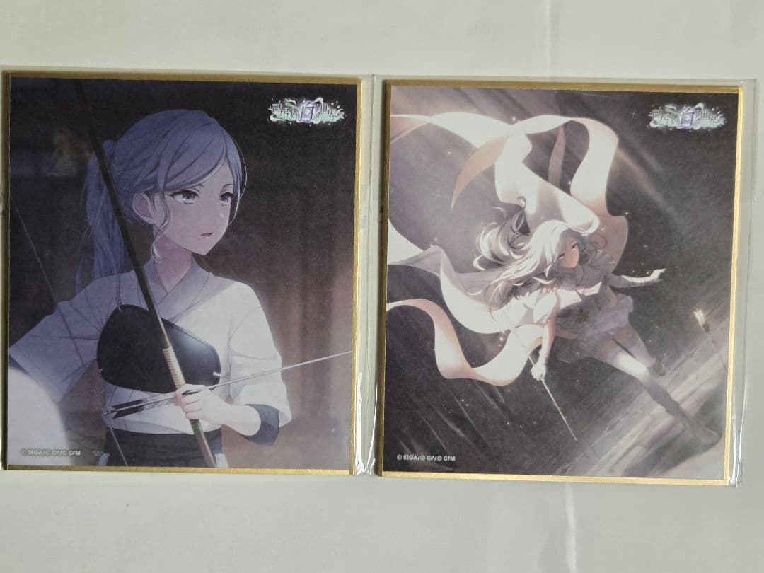 プロセカ　ミニ色紙　日野森雫　➂弓道