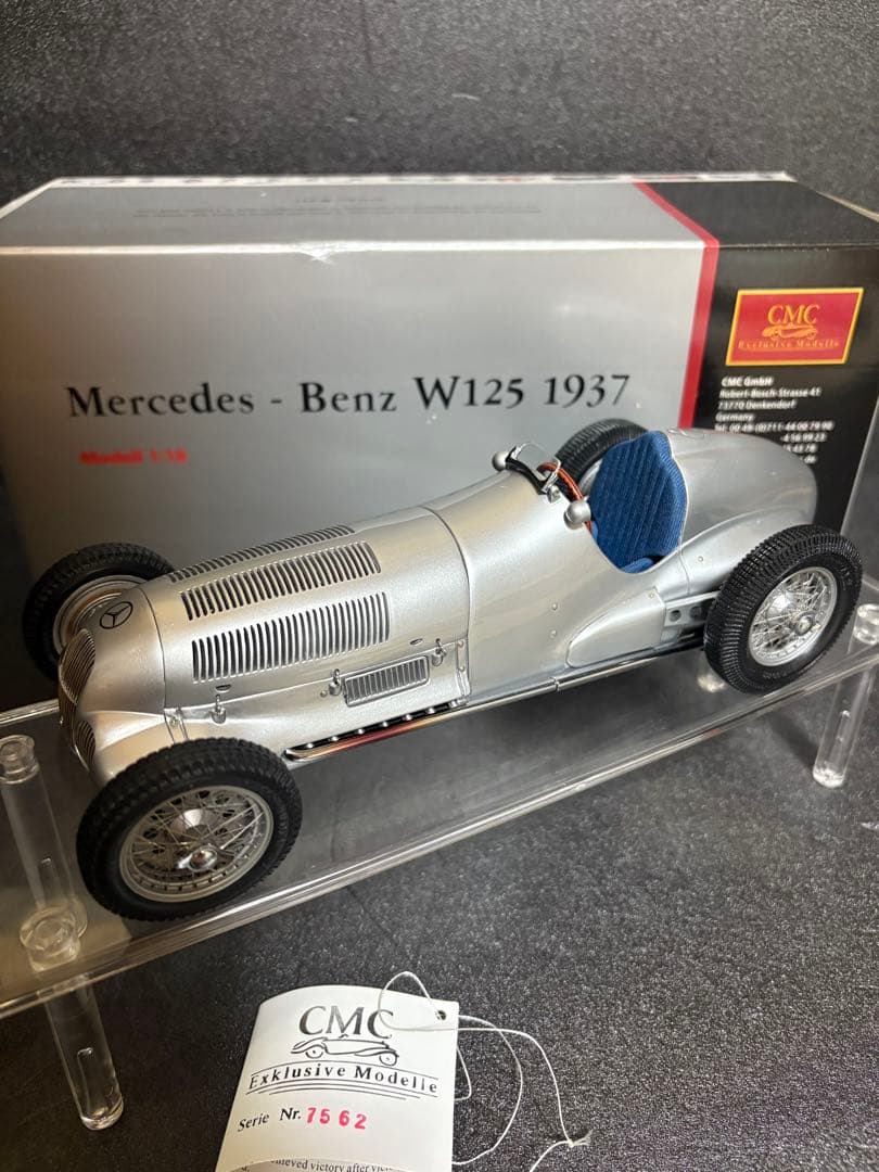 CMC 1/18 メルセデス・ベンツ W125 1937