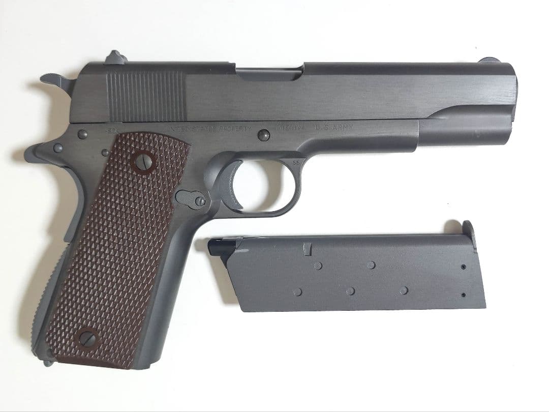 WA M1911A1 ミリタリー ブラスト&サイドポリッシユ コルトガバメント