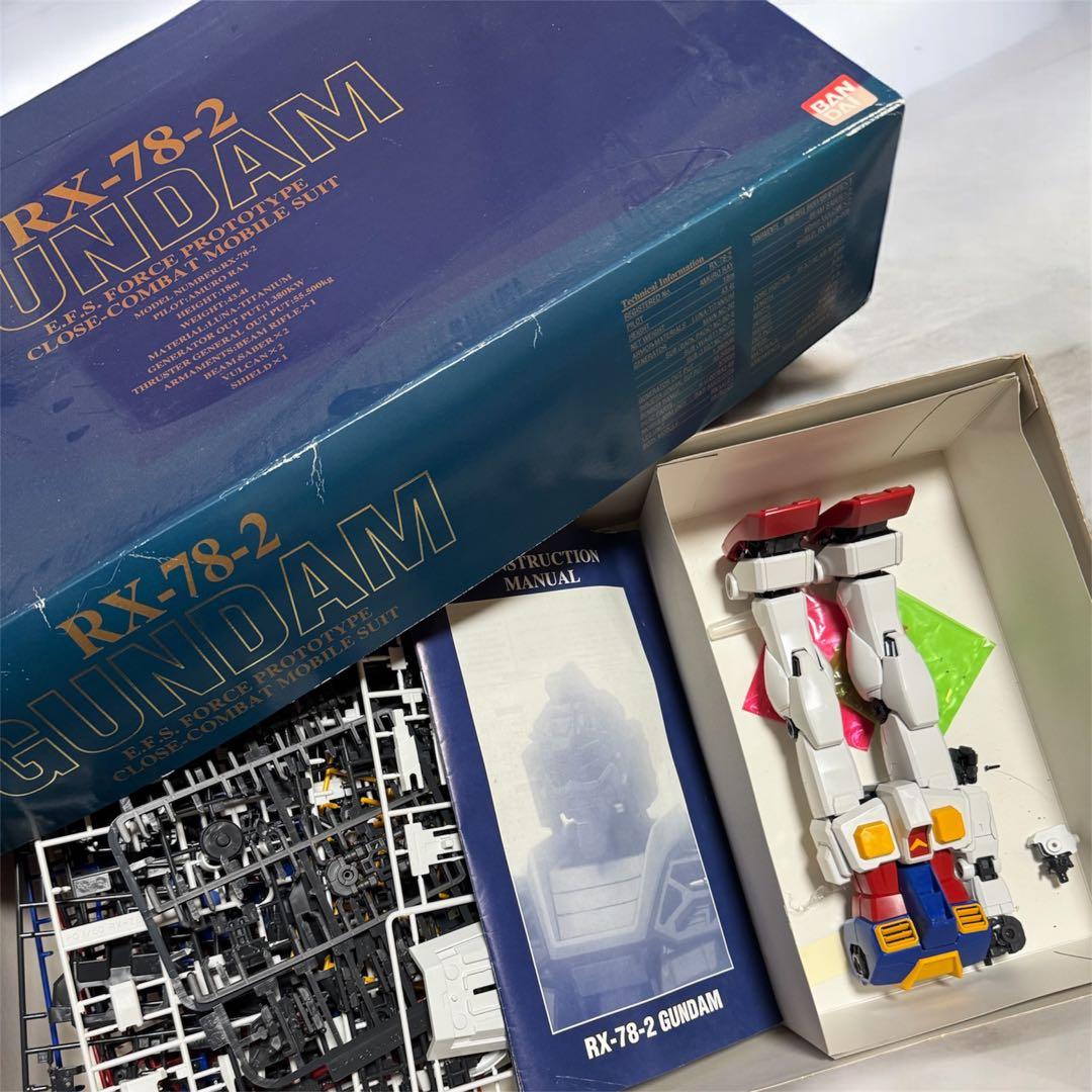 RX-78-2 GUNDAM PG 組み立て途中